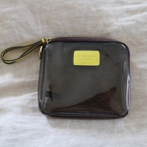 Brown Clear Henri Bendel Cosmetic Bag